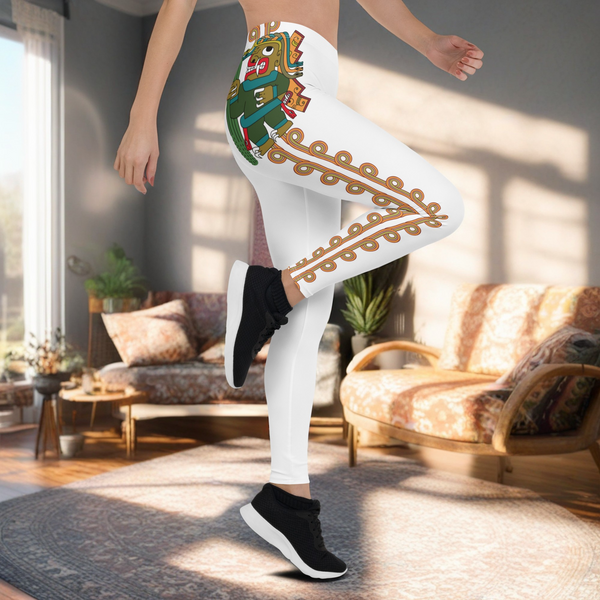 Mictlantecuhtli Aztec Leggings